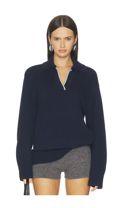 Aligne Judith Merino Jumper In Navy
