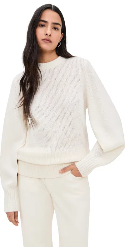 Aligne Liv Cashmere Sweater Ivory In White