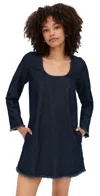 Aligne Lucas Denim Mini Dress Indigo