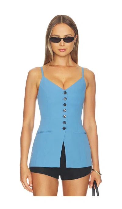 Aligne Manhattan Top In Blue