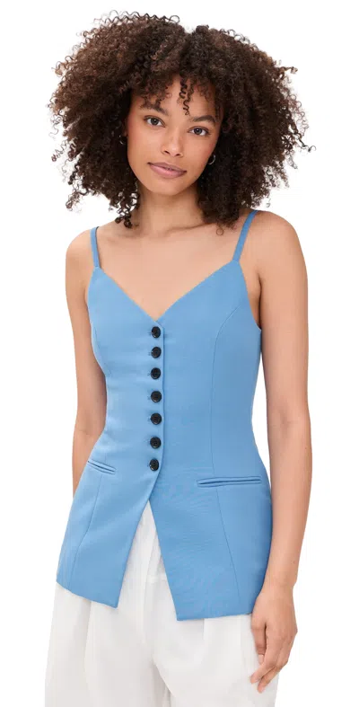 Aligne Manhattan Sleeveless Top In Blue