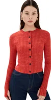 Aligne Michelle Cardigan Red In Red