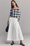 Aligne Natalie Midi Skirt In White