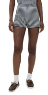 Aligne Omari Mid-rise Striped Shorts