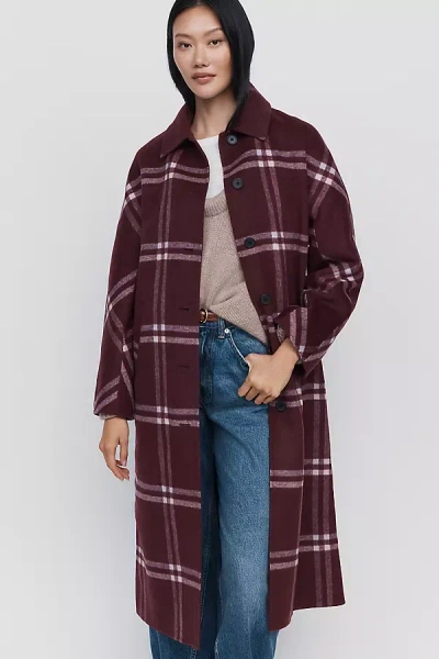 Aligne Opal Wool Blend Coat Jacket In Multi