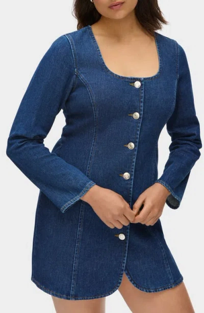ALIGNE ALIGNE PAX DENIM MINIDRESS