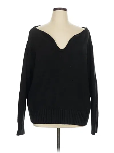 Aligne Pullover Sweater In Black