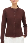 Aligne Ruby Cardigan In Brown