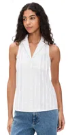 Aligne Sahara Shirt White In White