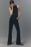 Aligne Slim Flare Cord Jeans In Blue