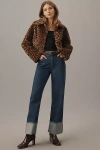 Aligne Soy Turn Up Straight-leg Jeans In Blue