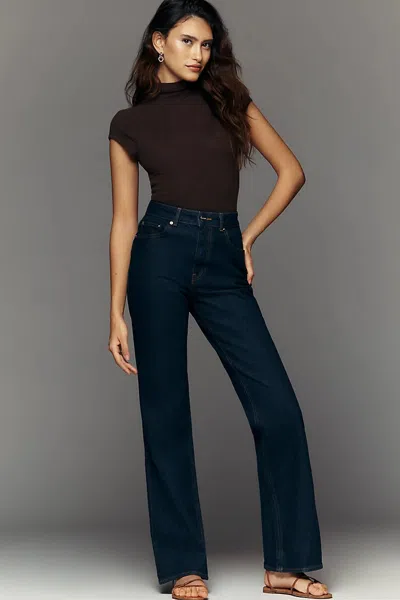 Aligne Straight Flare Jeans In Multi