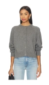 Aligne Tania Merino Cardigan In Gray