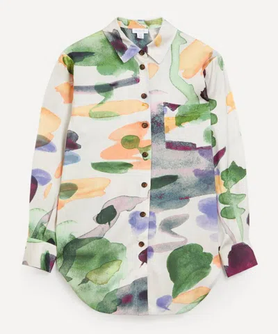Aligne Women's Farley Oversized Abstract Paint Shirt