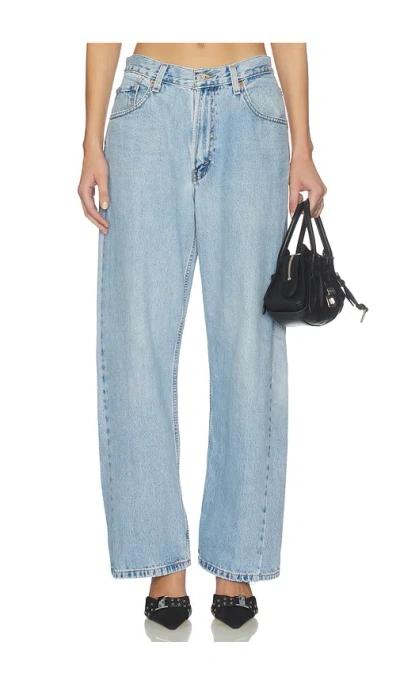 Aligrace 90's Trouser Wide Leg Jeans In Blue