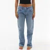 Aligrace Brigette Jeans In Med Dark In Blue