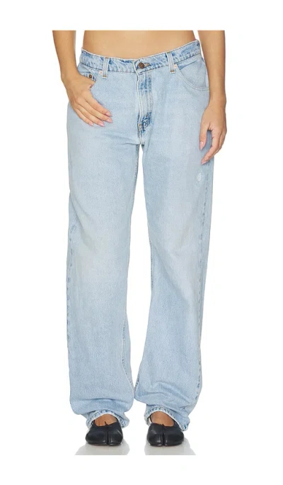 Aligrace Low Waist Ultra Baggy Jean In Light