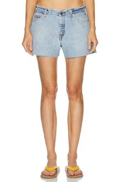 Aligrace Low Waist Ultra Baggy Short In Light & Medium