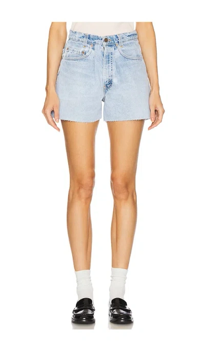 Aligrace Vintage Cinched Short In Blue