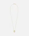Aliita 9k Gold Horseshoe Brillante Necklace In Gold