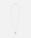Aliita 9k Gold Horseshoe Brillante Necklace In Gold
