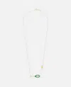 Aliita 9k Gold Tennis Pelota Polished Necklace In Gold