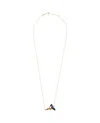 Aliita 9k Gold Yoga Necklace In Gold