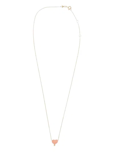 Aliita 9k Yellow Gold Enamel-heart Necklace