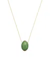 Aliita Aperitivo 9k Yellow Turquoise And Coral Necklace In Green