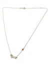 Aliita 9-karat Yellow Gold Beach Chair Necklace In Gold