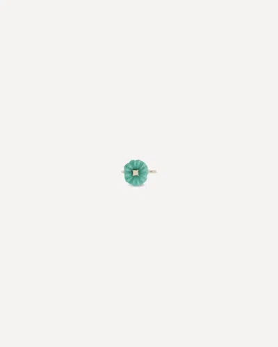 Aliita Blossom Opal Ring In Green