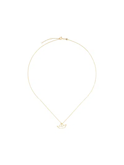 Aliita 9kt Yellow Gold Astronauta Necklace
