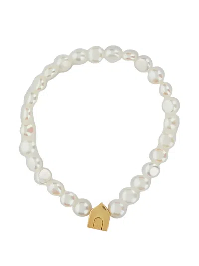 Aliita Casita Pearl Bracelet In White