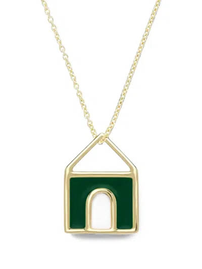 Aliita Casita Prisma Necklace In Gold