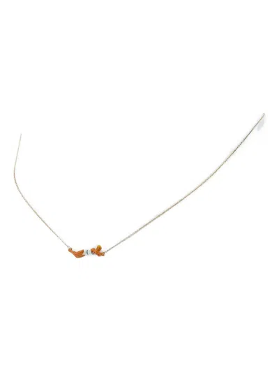 Aliita Charm-detail Necklace In Multi