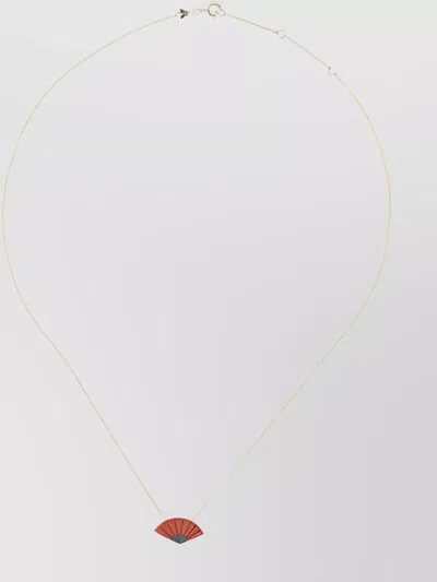 Aliita Dance Pendant Chain Necklace In Gold