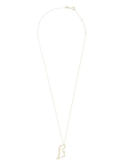 Aliita Dino Necklace In Gold