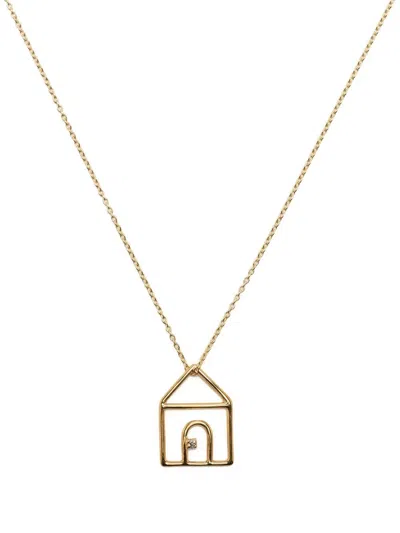 Aliita Home Pendant Necklace In White