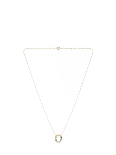 Aliita Horseshoe Necklace In Gold
