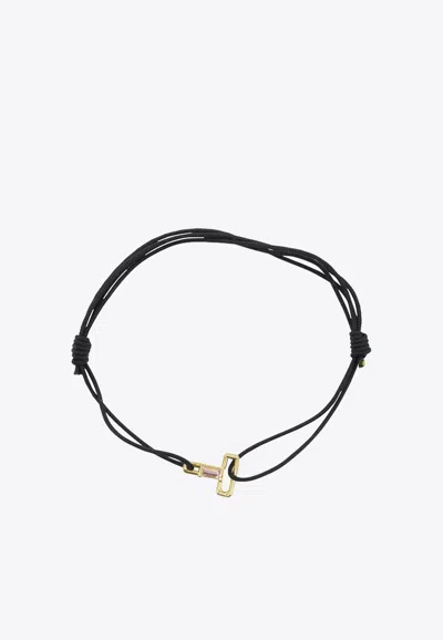Aliita Letra T Bracelet In Gold