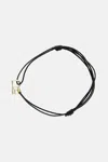 Aliita Letter R Bracelet In Black