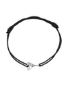 Aliita Martini Esmeralda Cord Bracelet In Black