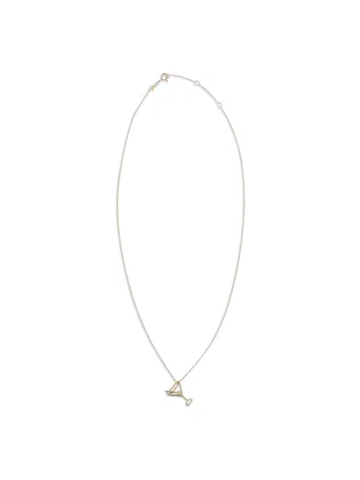 Aliita Martini Esmeralda Necklace In Gold
