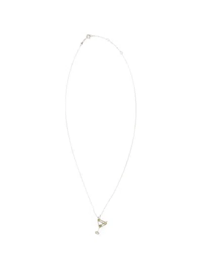 Aliita Martini Esmeralda Necklace In Transparent