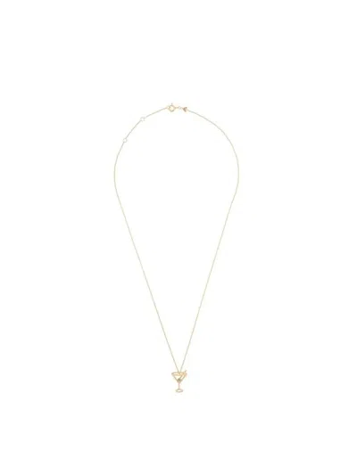 Aliita Martini Esmeralda Necklace In Transparent