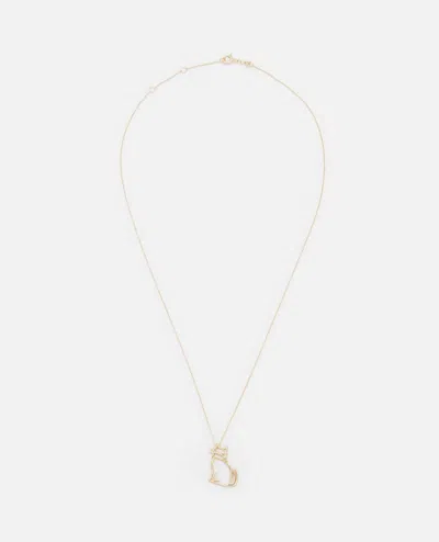 Aliita 'miau' Gold Pendant Necklace