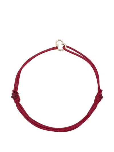 Aliita Mini Corazon Bracelet In Red