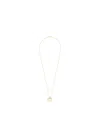 Aliita 9kt Yellow Gold Camara Necklace In Yellow & Orange