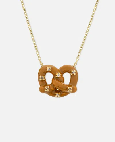 ALIITA PRETZEL BRILLANTE NECKLACE