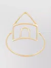 Aliita Pure Geometric Openwork Structure Ring
